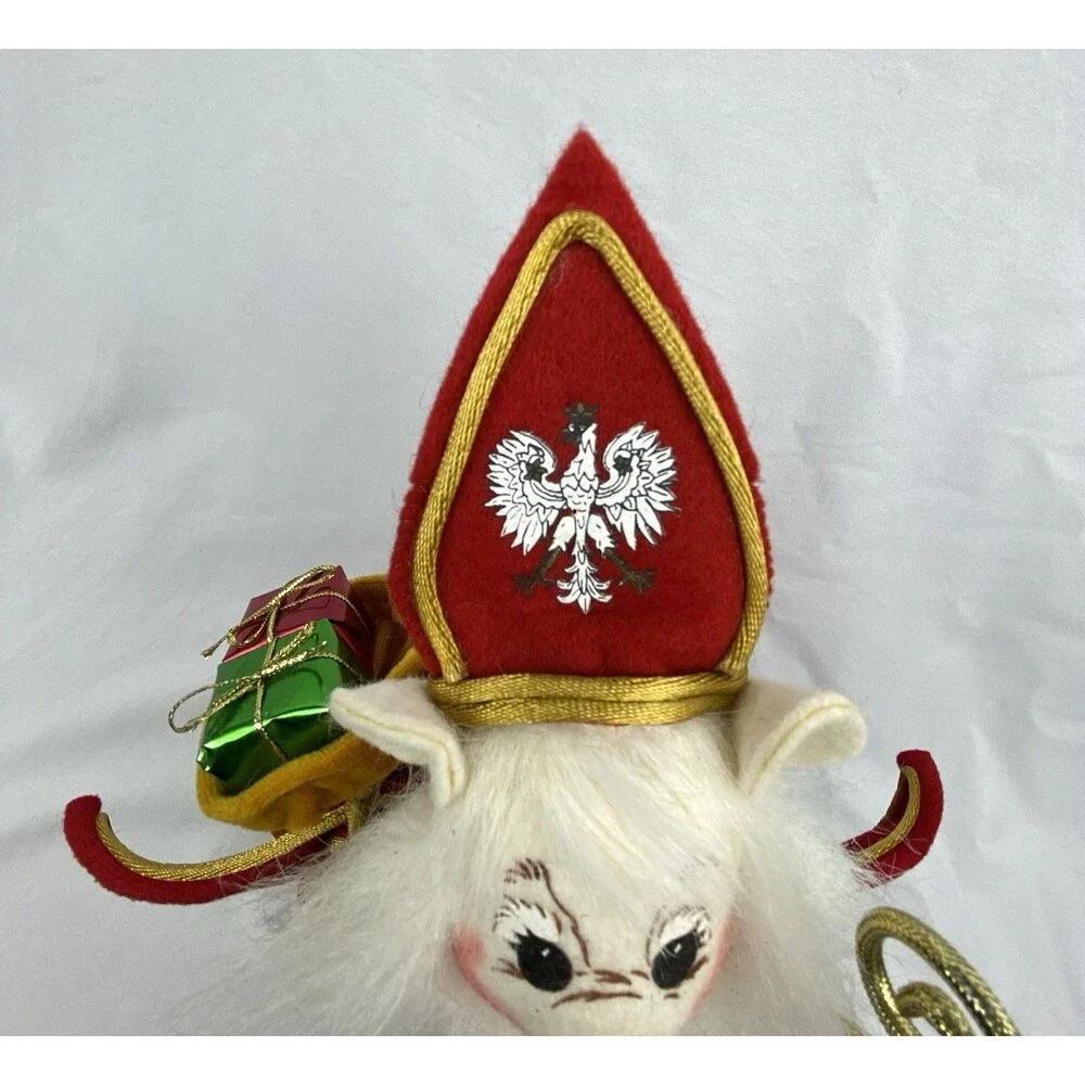 Annalee Dolls KAROL The Polish Christmas Bear 2002 Boscov’s WITH Tags‎